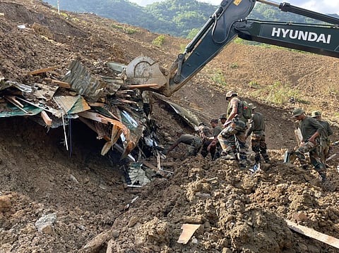 Official sources said an estimated 82 people were at the site when the tragedy struck them in the wee hours of Thursday. (Photo | EPS)