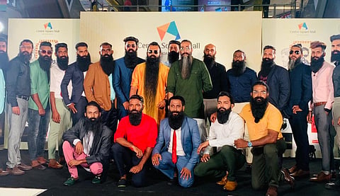 A snapshot from a Kerala Beard Society gathering in Kochi.