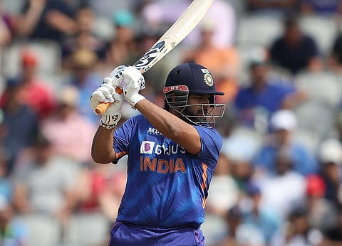 Cricketer Rishabh Pant. (Photo | Virender Sehwag Twitter)