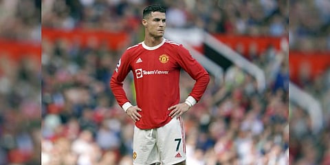 Manchester United's Cristiano Ronaldo.(File Photo | AP)