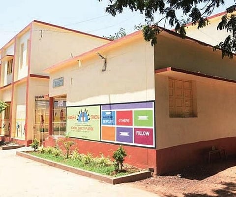 38 government schools in Nellore district are grabbing the attention of students and parents alike. These schools have received Swachh Vidyalaya awards. (Photo | Express)