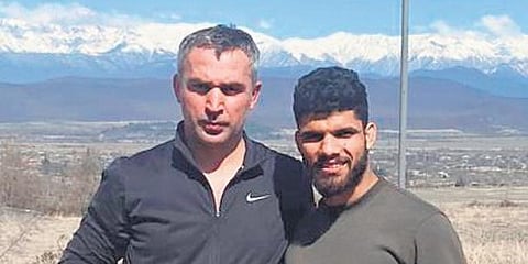 Judoka Jasleen Singh Saini (R). (File Photo)