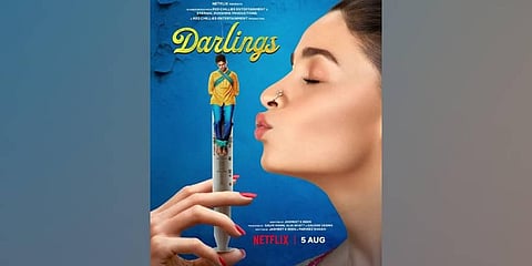 Poster of the film 'Darlings' (Photo | Instagram/netflix_in)