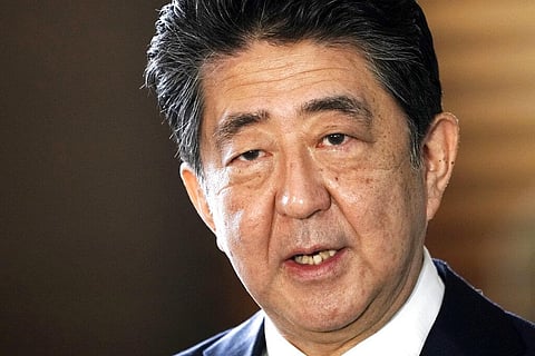 Former Japan PM Shinzo Abe. (Photo | AP)