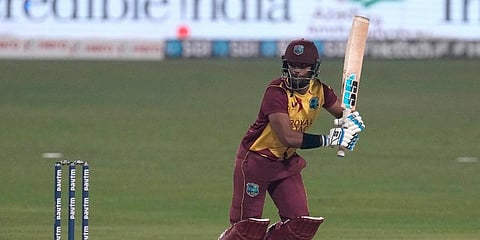 West Indies’ Nicholas Pooran. (Photo | AP)