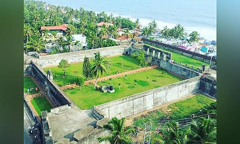 Fort Anjengo built by the British