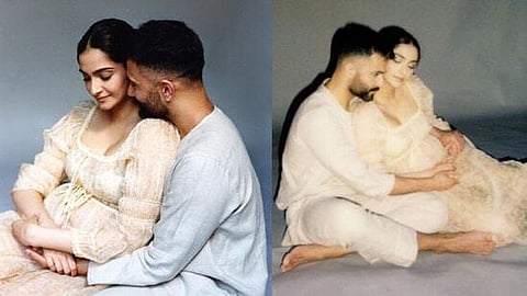 Sonam Kapoor and Anand Ahuja have shared many pictures from the actor's pregnancy. (Photo | Sonam Kapoor Instagram)