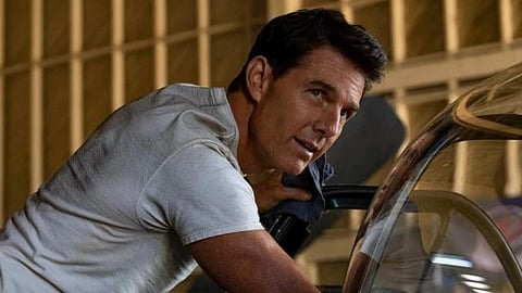 Tom Cruise as Pete ‘Maverick’ Mitchell in 'Top Gun: Maverick'. (Photo | AP)
