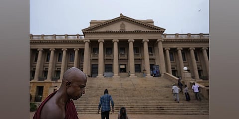 A Sri Lankan government. (Photo | AP)