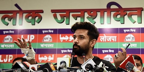 Former Lok Janshakti Party president Chirag Paswan. (Photo | EPS)