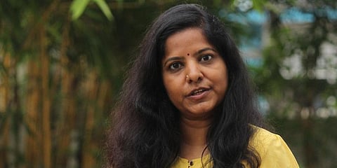 Poet and filmmaker Leena Manimekalai. (Photo | EPS)