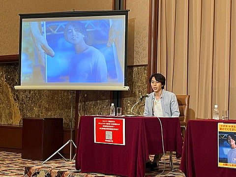 Toru Kubota, a Tokyo-based documentary filmmaker. (Photo | AP)