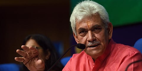 Jammu and Kashmir Lieutenant Governor Manoj Sinha (Photo | PTI)