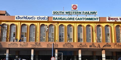 Bangalore Cantonment railway station. (Photo | Express)