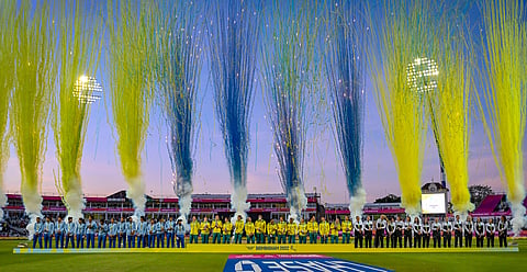 The 22nd Commonwealth Games held in Birmingham, UK, flagged off on July 28, 2022, with 72 participating Commonwealth countries. India currently stands at 5th position (subject to change). IN PHOTO | M
