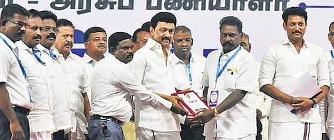 CM receives a list of demands from Jacto-Geo leaders on Saturday | P Jawahar