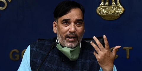 Delhi Environment Minister Gopal Rai (Photo | EPS)