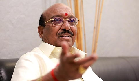 Vellappally Natesan, General Secretary of SNDP Yogam. (Photo | T P Sooraj, EPS)