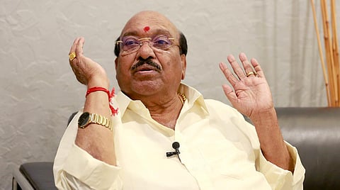 SNDP Yogam general secretary Vellappally Natesan.