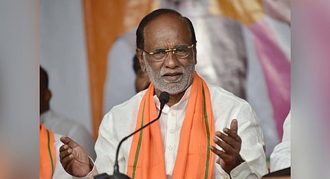 K Laxman, Member of Rajya Sabha and National President of BJP OBC Morcha.