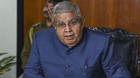 Vice President Jagdeep Dhankhar (Photo | PTI)