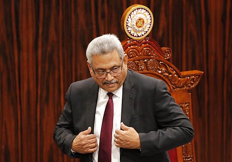 Former Sri Lankan President Gotabaya Rajapaksa. (Photo | AP)