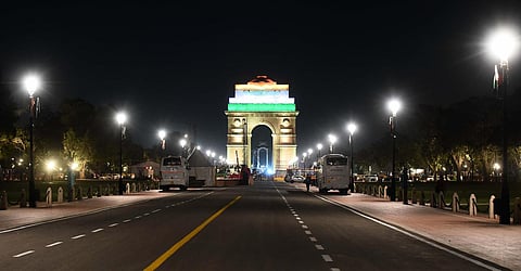 A view of Rajpath in New Delhi. (Photo | EPS, Parveen Negi)