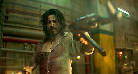 A still from 'Pathaan' (Photo | YouTube Screengrab)