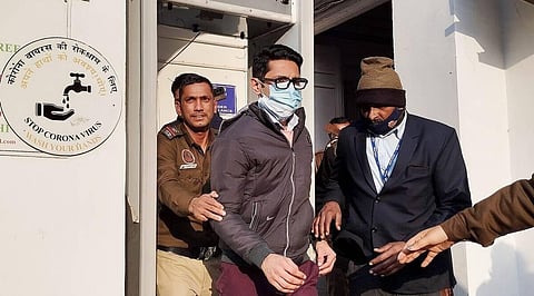 Shankar Mishra, accused in Air India urination case. (Photo | PTI)