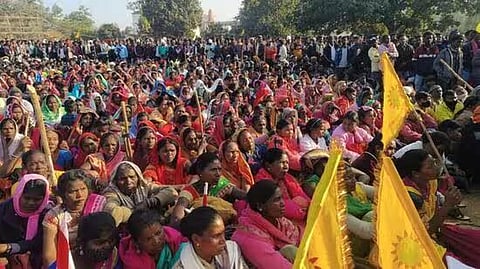 The tribals consider Parasnath Hill as the holiest 'Jeherthan' (place of worship). (Photo | PTI)