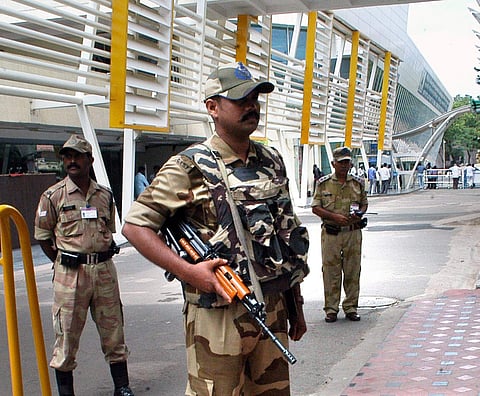 Security at Coimbatore Airport (File Photo | J Manoharan, EPS)