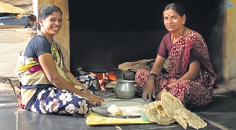 Jayashree Hiremath (right); J Sasikala