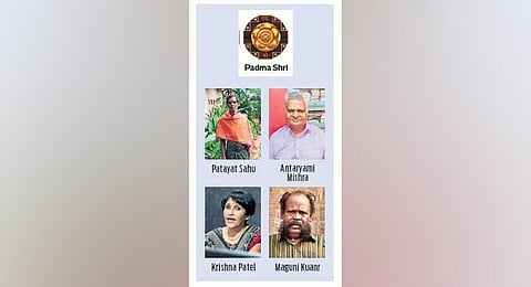 Four Odias to be decorated with Padma Shri honour