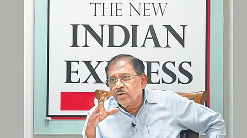 Former Karnataka deputy chief minister Dr G Parameshwara