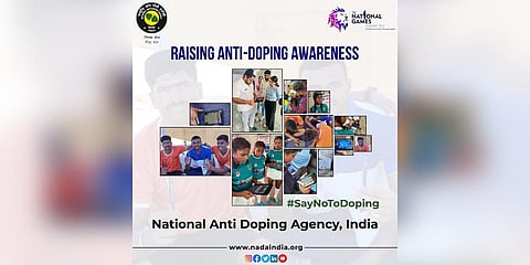 The National Anti-Doping Agency (NADA) (Photo | NADA India Twitter)