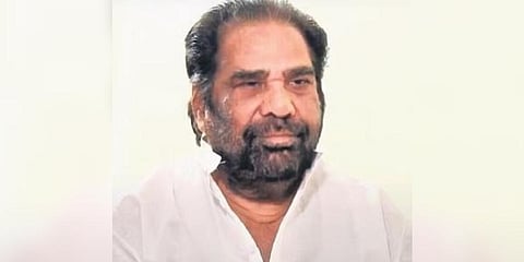 Sampoorna Telangana Praja Samithi (STPS) leader M Sridhar Reddy.