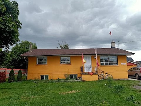 Gauri Shankar Mandir in Brampton, Canada. (Photo | Twitter)