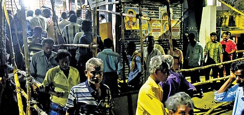 The Tasmac shop at Mylapore in Chennai | P Ravikumar