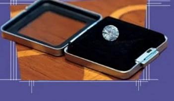 Image of a lab-grown diamonds for representational purposes.