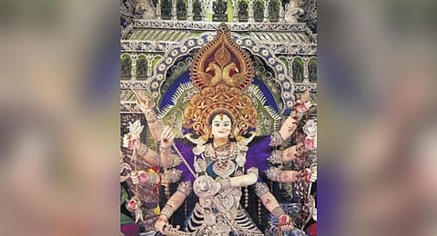 File photo of Ranihat Puja mandap