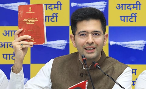 AAP MP Raghav Chadha . ( File Photo | Shekhar Yadav)
