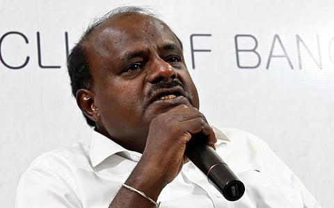 JD(S) leader and former Karnataka Chief Minister H D Kumaraswamy