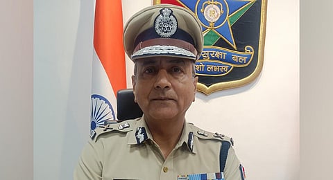 Director General of Railway Protection Force (RPF), Manoj Yadava. (Photo | Express)