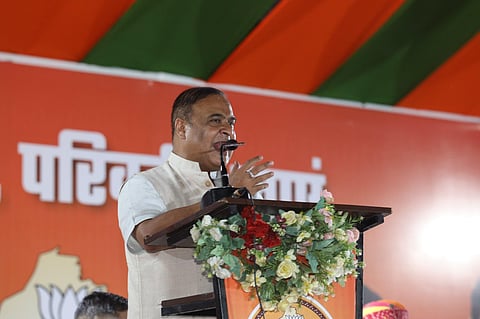 Assam Chief Minister Himanta Biswa Sarma. (Photo | Himanta Biswa Sarma Twitter)