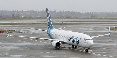 FILE - Alaska Airlines airplane is taxiing at the Seattle-Tacoma International Airport in Seattle. (Photo | AP)