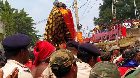 The auspicious Chatar Yatra