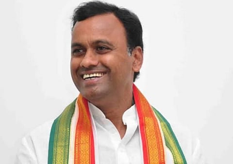 Former Munugode Congress MLA Komatireddy Rajagopal Reddy.