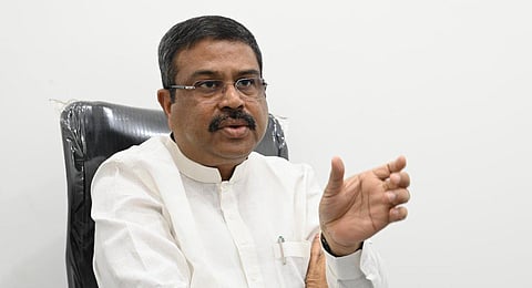 FILE - Union Education Minister Dharmendra Pradhan. (Photo | Nagaraja Gadekal, EPS)