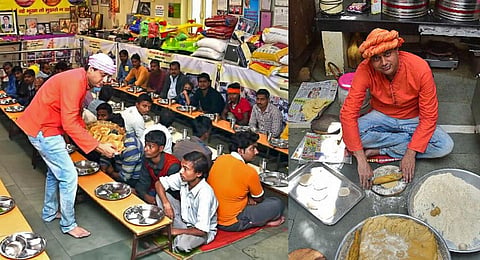 Vishal Singh, 43, a first-generation entrepreneur, who has made it his life’s mission to feed those accompanying their critically ill kin.