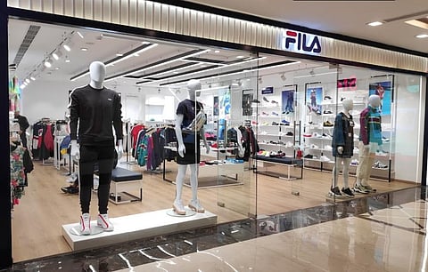 Image of a FILA outlet.